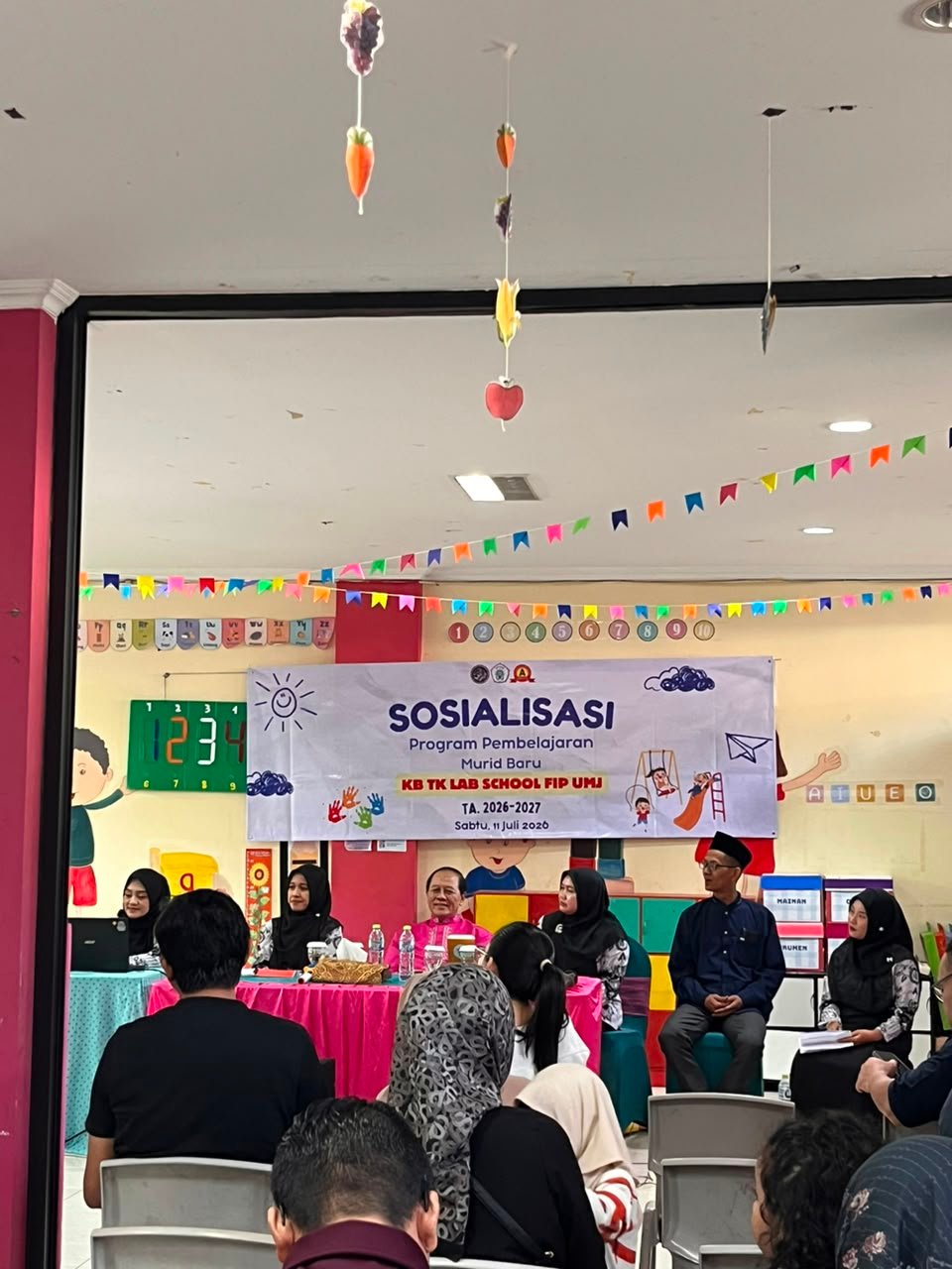 Sosialisasi Program Pembelajaran Peserta Didik Baru KB TK Lab School FIP UMJ