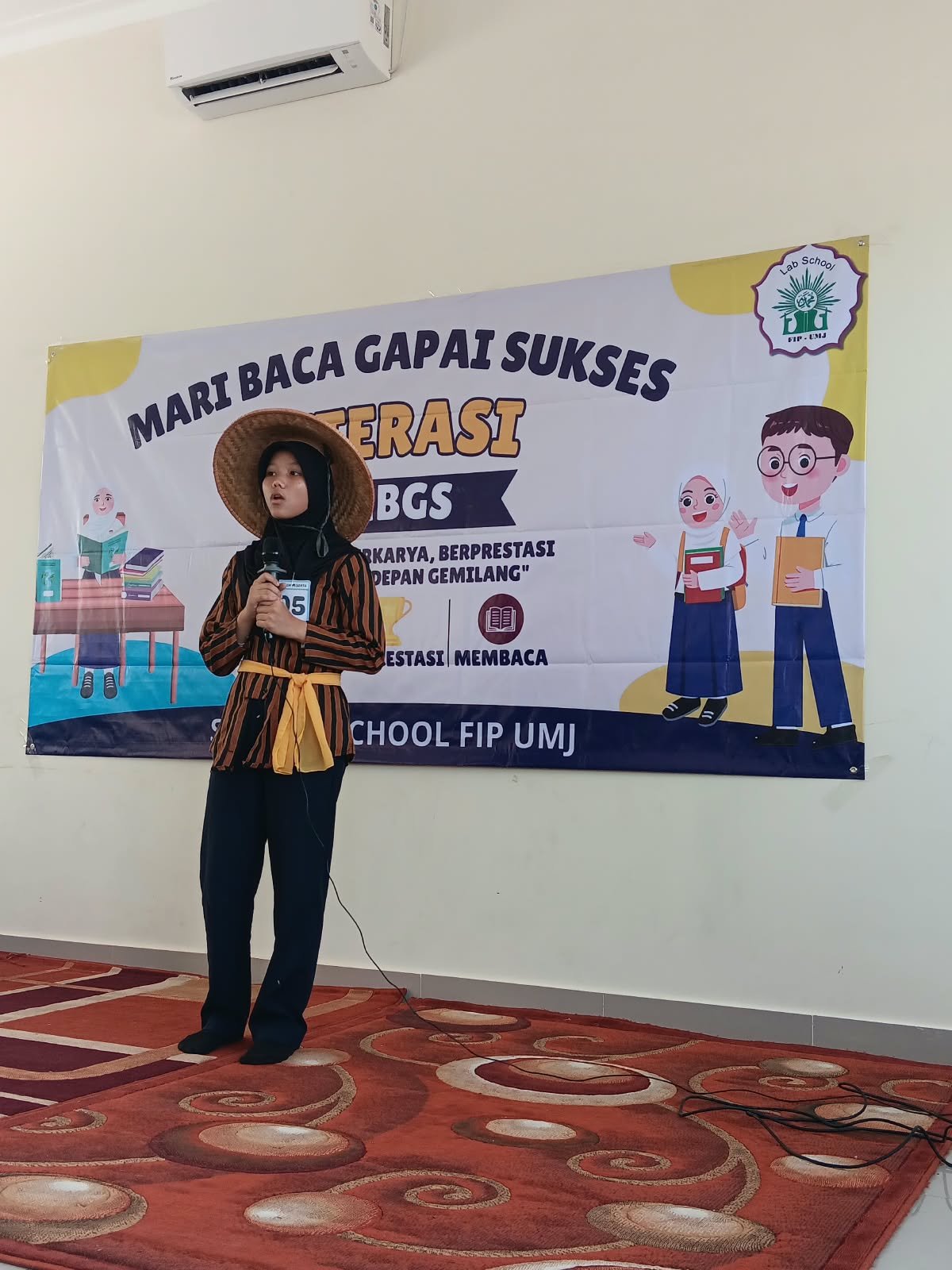 Mari Baca Gapai Sukses (MBGS)_ Semarak Lomba Mendongeng Siswa Kelas VII, VIII, dan IX SMP Labschool FIP UMJ